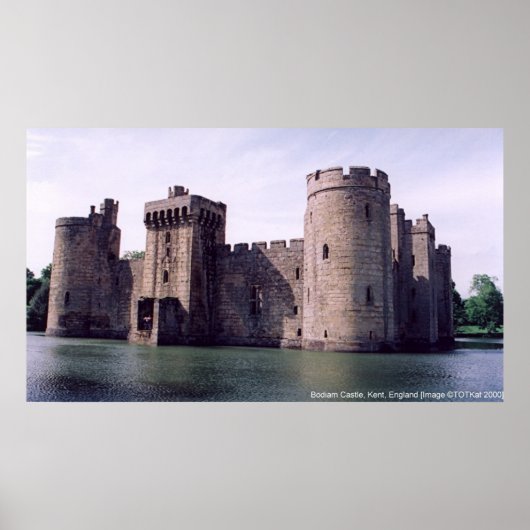 Bodiam Castle Poster (Voorkant)