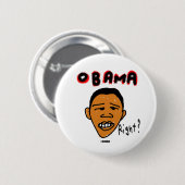 bodibaObama Ronde Button 5,7 Cm (Voorkant /achterkant)