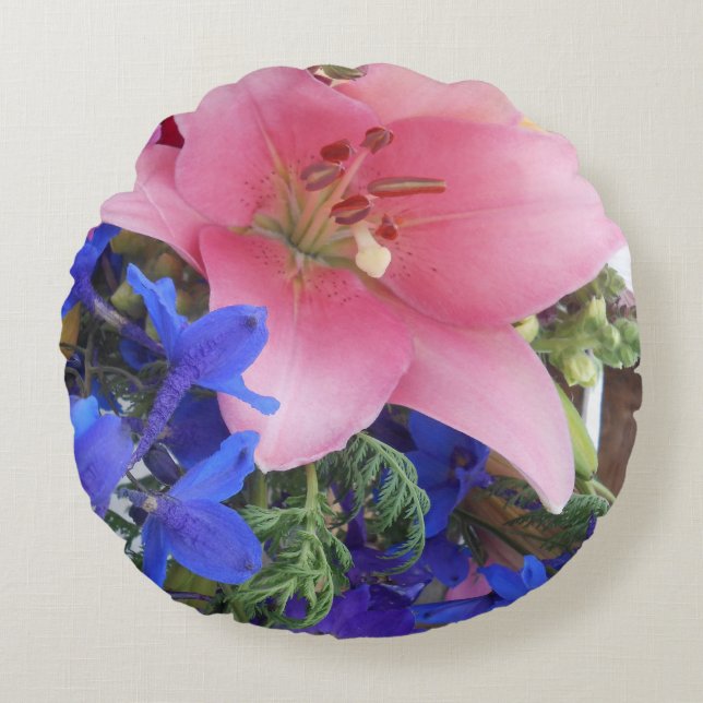 Bodichon Rond Kussen (Voorkant)