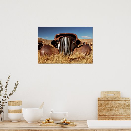 Bodie Abandoned Car Poster (Keuken)