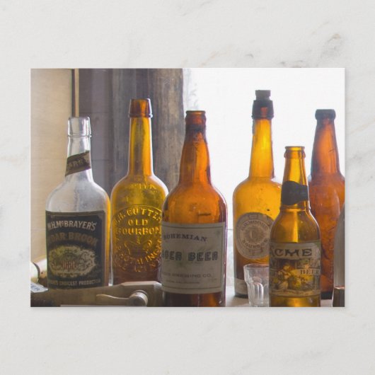 Bodie Antiek flesjes Briefkaart (Voorkant)