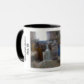 Bodie Antiek flesjes Mok (Voorkant links)