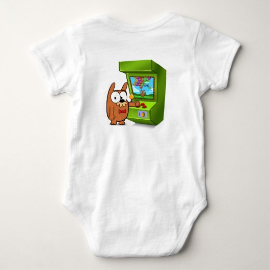 Bodie Bebê | Mrs. Grumpy Romper (Achterkant)