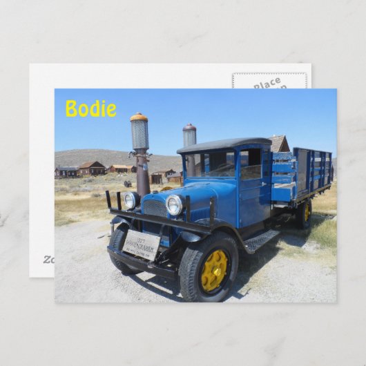 Bodie, CA Briefkaart (Voorkant / Achterkant)