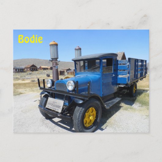 Bodie, CA Briefkaart (Voorkant)