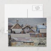 Bodie, CA Briefkaart (Voorkant / Achterkant)