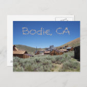 Bodie California Briefkaart (Voorkant / Achterkant)