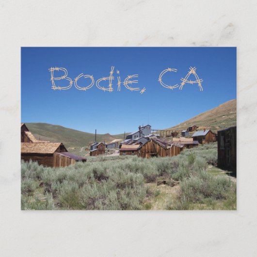 Bodie California Briefkaart (Voorkant)