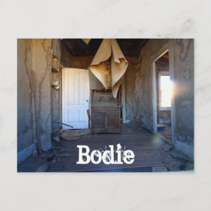 Bodie, California Ghost Town, Verlaten Huis Briefkaart