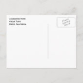 Bodie, Californië Ghost Town, Binnenhuis Briefkaart (Achterkant)