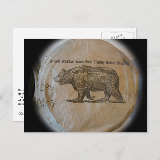 Bodie Fuse Briefkaart (Voorkant / Achterkant)