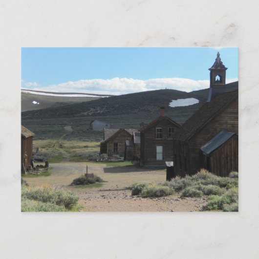Bodie Ghost Town Briefkaart (Voorkant)