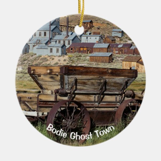 Bodie Ghost Town California Keramisch Ornament (Voorkant)