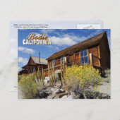 Bodie Ghost Town, Californië Briefkaart (Voorkant / Achterkant)