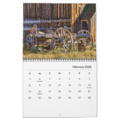 Bodie Ghost Town Fine Art Kalender (Feb 2026)