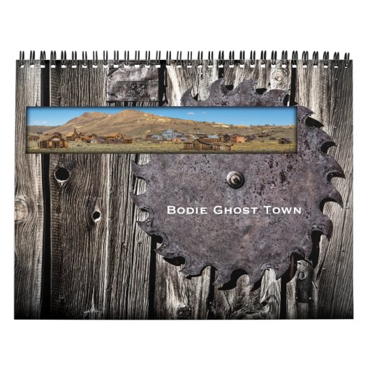 Bodie Ghost Town Fine Art Kalender (Hoes)