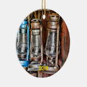 Bodie Ghost Town, Rustige Antieke Keramisch Ornament (Rechts)