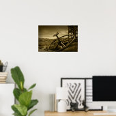 Bodie Ghost Town Sepia Poster (Thuiskantoor)