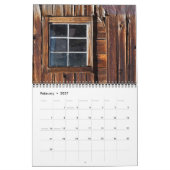 Bodie Ghost Town, textuur in details Kalender (Feb 2027)