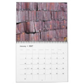 Bodie Ghost Town, textuur in details Kalender (Jan 2027)