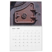 Bodie Ghost Town, textuur in details Kalender (Mar 2027)