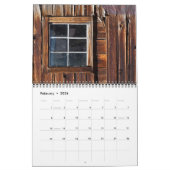Bodie Ghost Town, textuur in details Kalender (Feb 2026)