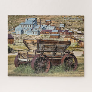 Bodie Ghost Town Wagon met standaardmolen Legpuzzel