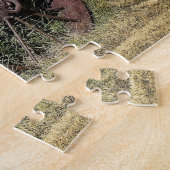 Bodie Ghost Town Wagon met standaardmolen Legpuzzel (Zijkant)