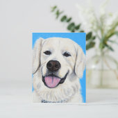 Bodie - Golden Retriever Briefkaart (Staand voorkant)