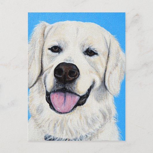 Bodie - Golden Retriever Briefkaart (Voorkant)
