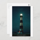 Bodie Island Light. Briefkaart (Voorkant / Achterkant)