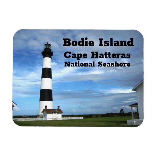 Bodie Island Light, Cape Hatteras, Nat'l Seashore Magneet (Horizontaal)