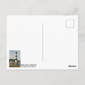 Bodie Island Lighthouse Aquarel Briefkaart (Achterkant)