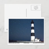 Bodie Island Lighthouse. Briefkaart (Voorkant / Achterkant)