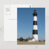 Bodie Island Lighthouse Buitenste Banks NC Briefka Briefkaart (Voorkant / Achterkant)