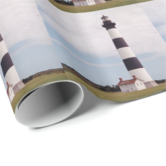 Bodie Island Lighthouse Cadeaupapier (Rol Hoek)