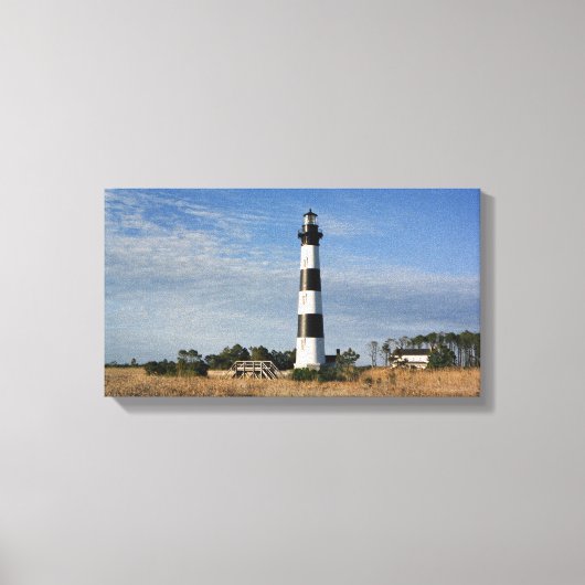 Bodie Island Lighthouse Canvas Afdruk (Voorkant)
