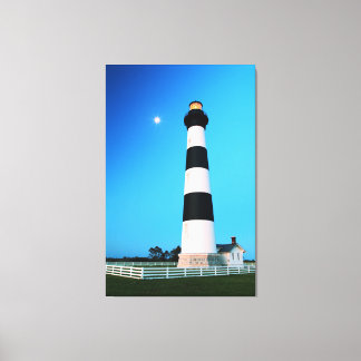 Bodie Island Lighthouse Canvas Afdruk