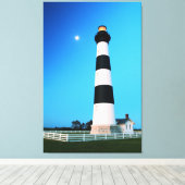 Bodie Island Lighthouse Canvas Afdruk (Insitu (Houten vloer))