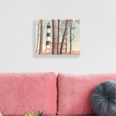 Bodie Island Lighthouse. Canvas Afdruk (Insitu (Woonkamer))