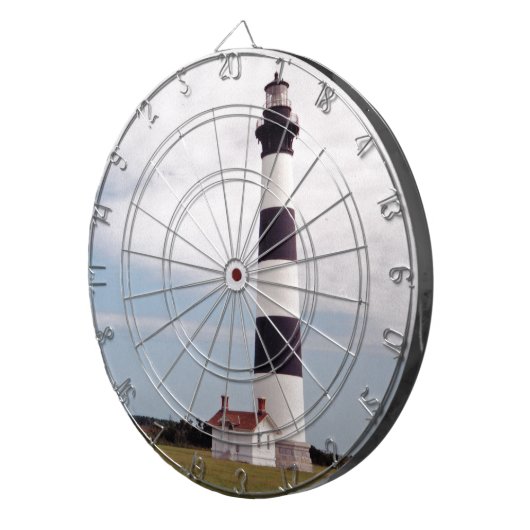 Bodie Island Lighthouse Dartbord (Voorkant Rechts)