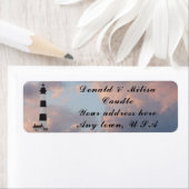 BODIE ISLAND LIGHTHOUSE ETIKET (Insitu)