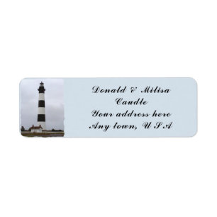 BODIE ISLAND LIGHTHOUSE * ETIKET