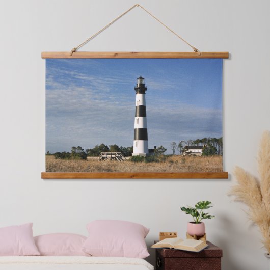 Bodie Island Lighthouse Hangend Wandkleed (Slaapkamer)
