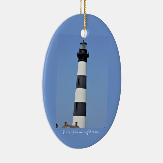 Bodie Island Lighthouse Keramisch Ornament (Rechts)