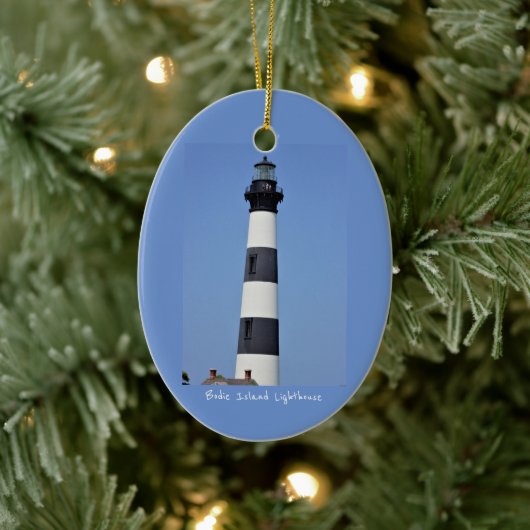 Bodie Island Lighthouse Keramisch Ornament (Boom)
