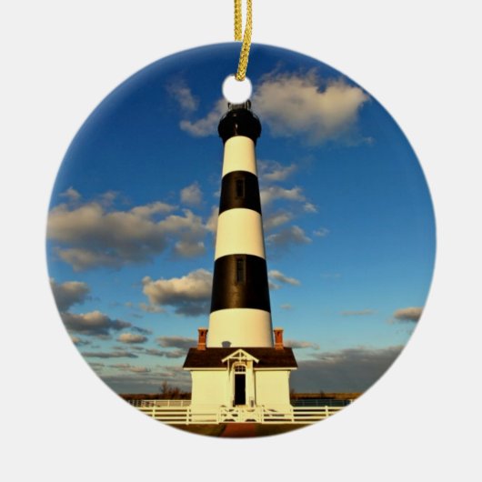 Bodie Island Lighthouse Keramisch Ornament (Voorkant)