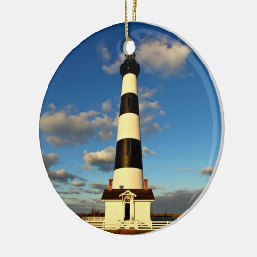 Bodie Island Lighthouse Keramisch Ornament (Links)