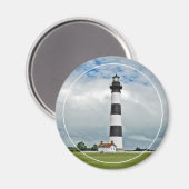 Bodie Island Lighthouse Magneet (Voorkant / Achterkant)