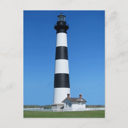 Bodie Island Lighthouse, Nags Head North Carolina Briefkaart (Voorkant)